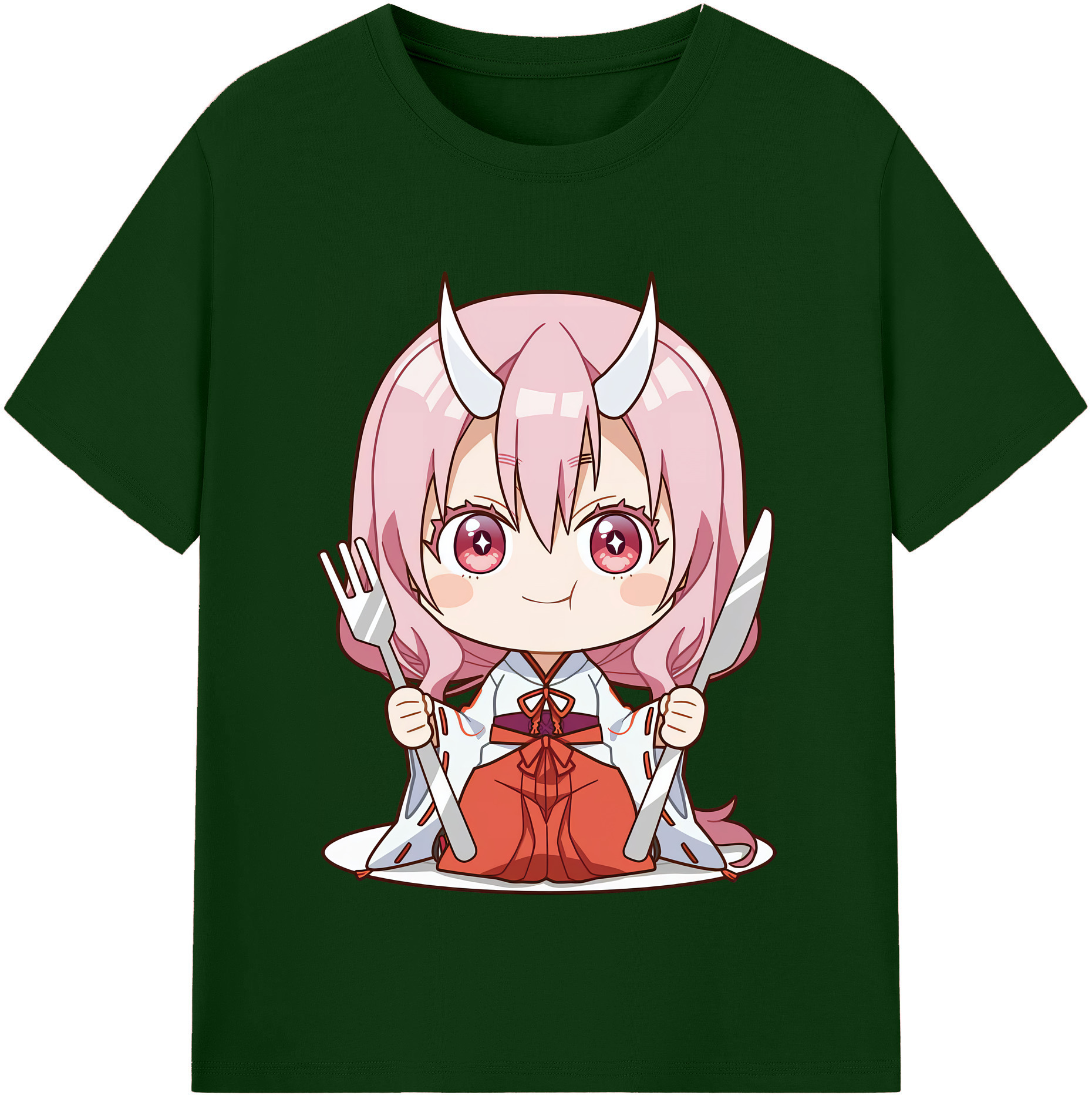 （画像用） 転スラ Regarding Reincarnated to Slime 綿100％半袖Tシャツ（フロントプリント）